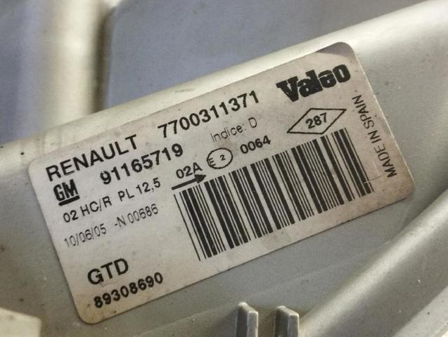 7700311371 OPEL Faro izquierdo  disponible Vigo