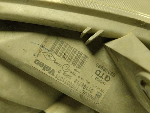 Faro izquierdo Renault Trafic 2 FL