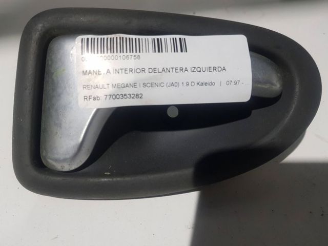 7700353282 RENAULT Manija interior izquierda delantera/trasera de puerta  disponible Ourense