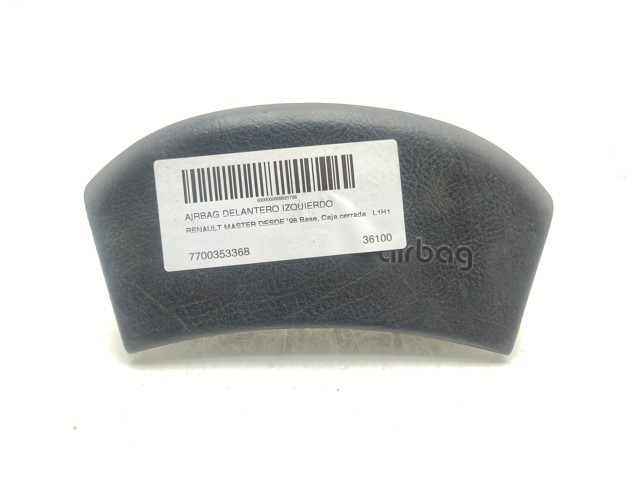 Airbag del conductor 7700353368 Renault (RVI)