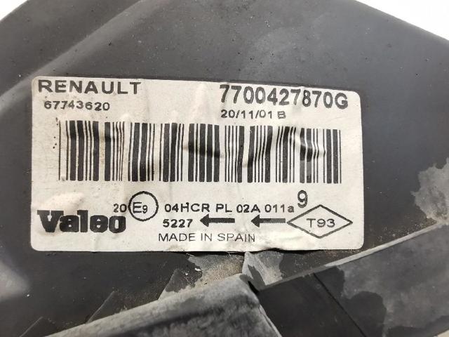 7700427870G RENAULT Faro derecho comprar Madrid