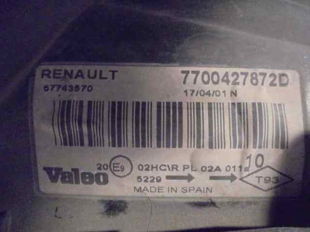 7700427872D RENAULT Faro izquierdo  disponible Alicante