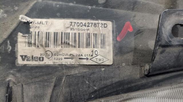 RENAULT 7700427872D Faro izquierdo  en stock Salamanca