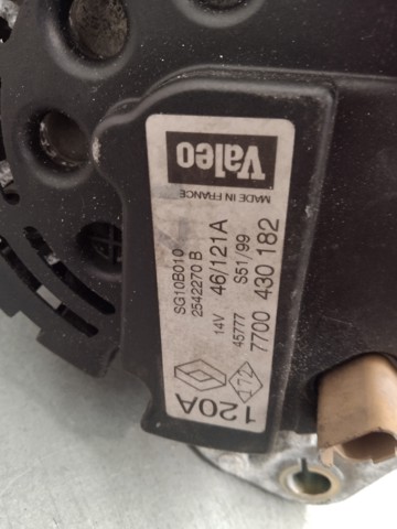 7700430182 RENAULT Alternador  comprar en Lleida
