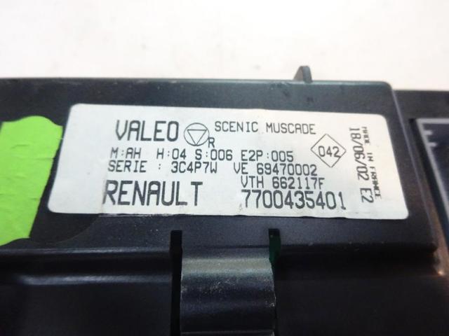 Elemento de control aire acondicionado para Renault Scenic I (JA0, JA1, FA0)