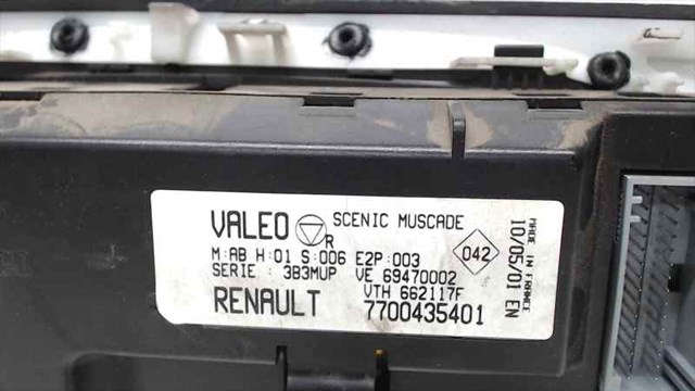 7700435401 RENAULT Módulo de modos de calefacción/aire acondicionado  comprar en Lleida