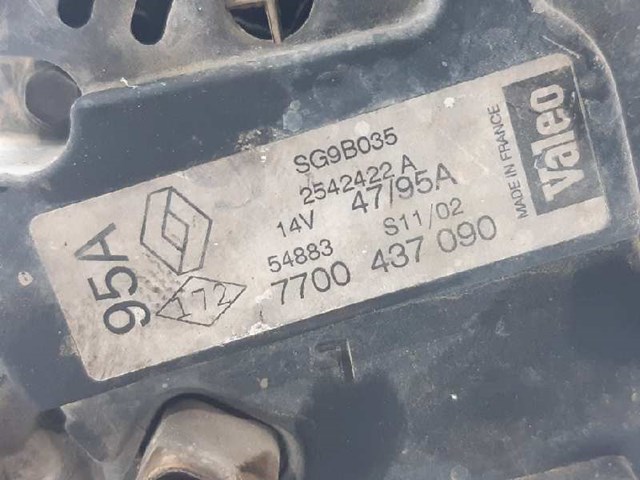 7700437090 Alternador  comprar en Zaragoza