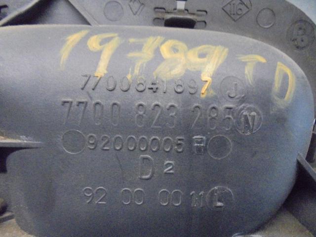 7700823285 Manija interior de puerta delantera derecha  en stock Castellón