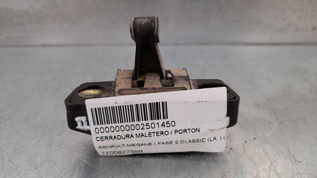 7700827599 RENAULT Cerradura de tapa de maletero  comprar en Lleida