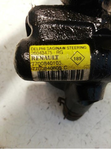 Bomba servodireccion para renault clio ii (bb_,bb_) (2003-2016) 1.2 (bb0a,bb0f,bb10,bb1k,bb28) d7f710d7f720d7f722d7f726d7f746d7f764d7f766 7700840105