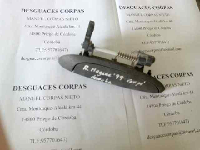 Manija exterior derecha delantera/trasera de puerta 7700842848 RENAULT