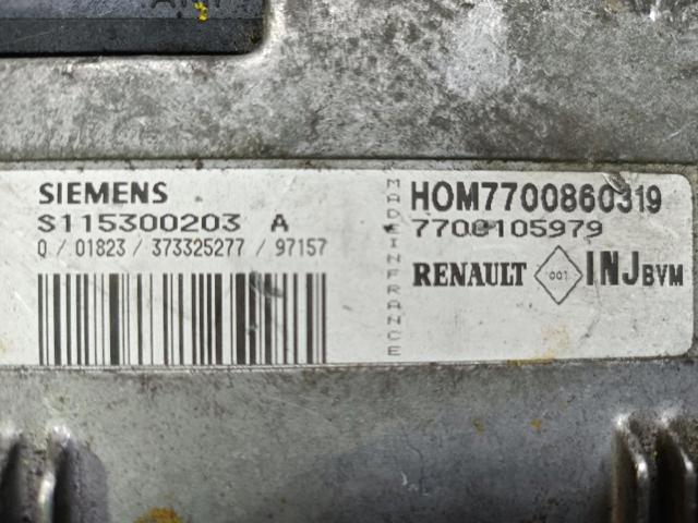 7700860319 Unidad de control del motor (ECU)  comprar en Pontevedra