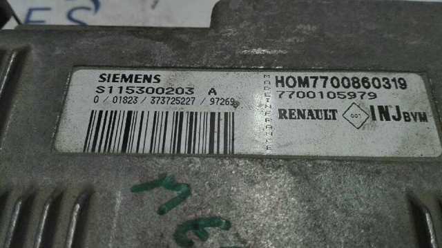 7700860319 RENAULT Unidad de control del motor (ECU)  comprar en Lleida