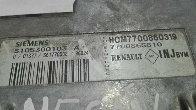 7700860319 RENAULT Unidad de control del motor (ECU)  comprar en Jaén