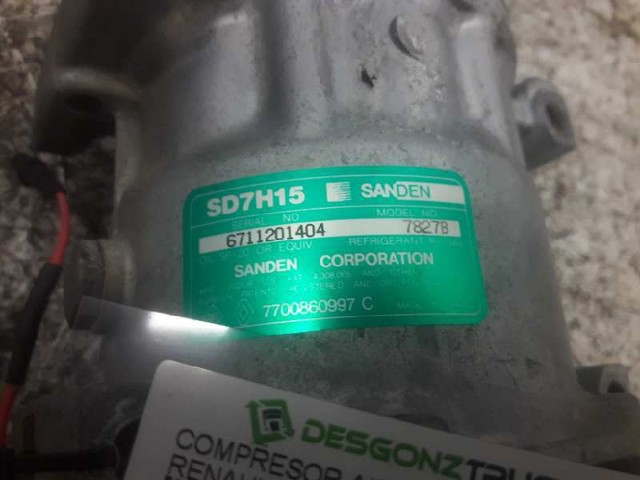 7700860997C RENAULT Compresor de aire acondicionado comprar Bilbao
