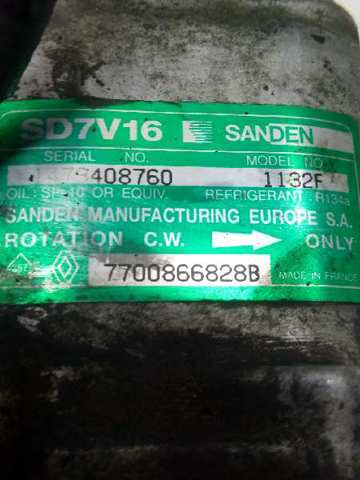 RENAULT 7700866828 Compresor de aire acondicionado comprar Pamplona