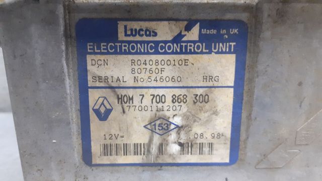 RENAULT 7700868300  en stock Salamanca