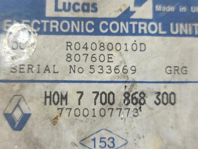 7700868300 RENAULT  en stock Huelva