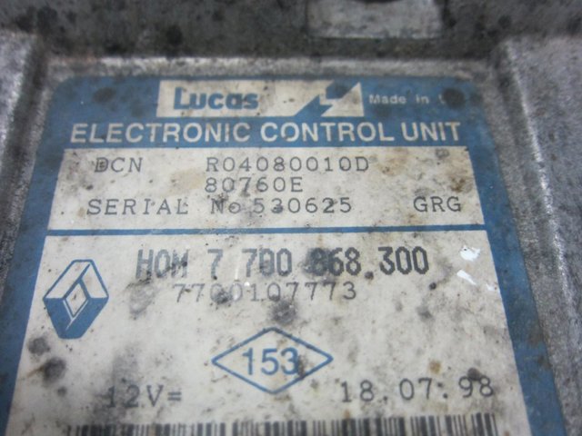 RENAULT 7700868300  comprar en Ponferrada