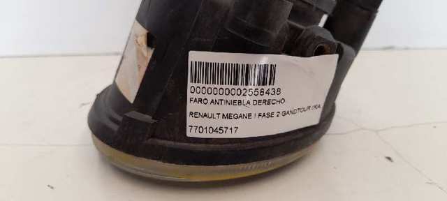 RENAULT 7701045717 Faro antiniebla derecho  en stock Valencia