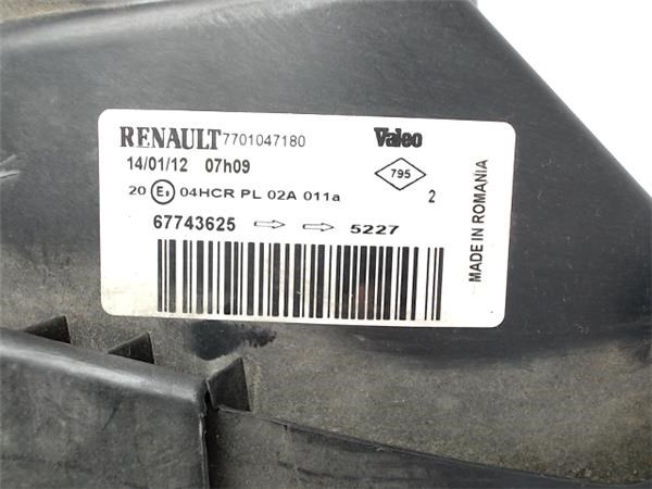 7701047180 RENAULT Faro derecho  en stock Córdoba
