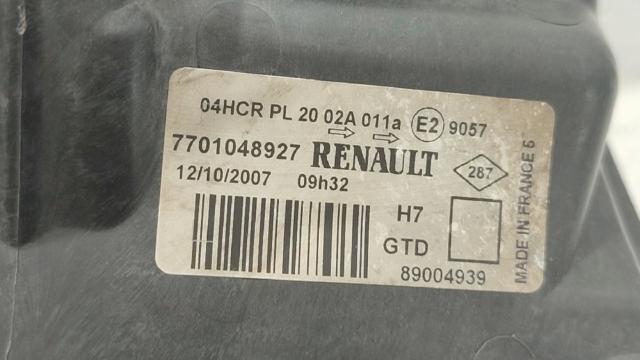 7701048927 RENAULT Faro izquierdo  en stock Gandía