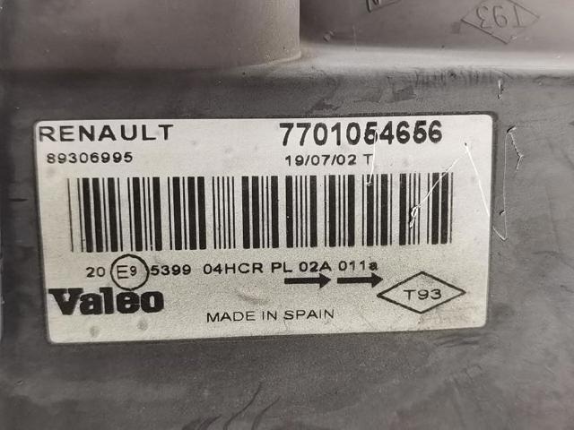 RENAULT 7701054656 Faro izquierdo comprar Tarragona