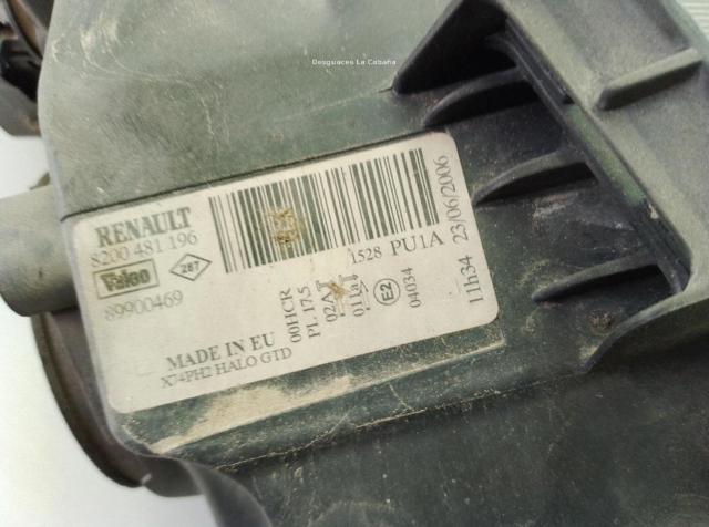 7701061669 RENAULT Faro izquierdo comprar Alcalá