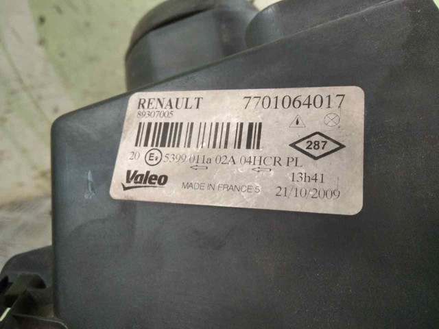 7701064017 RENAULT Faro derecho  disponible Ourense