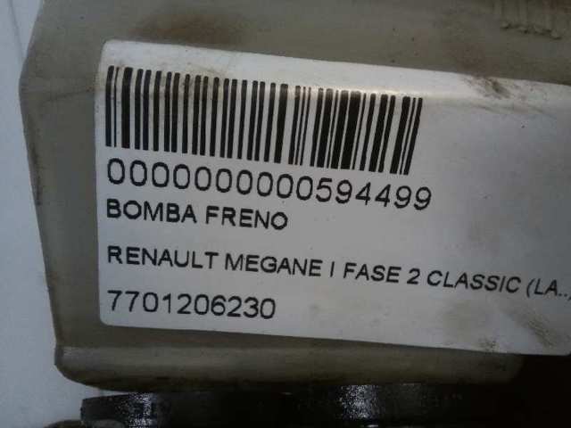 Bomba freno para renault megane i classic 1.9 dti (la1u) f9q744 7701206230