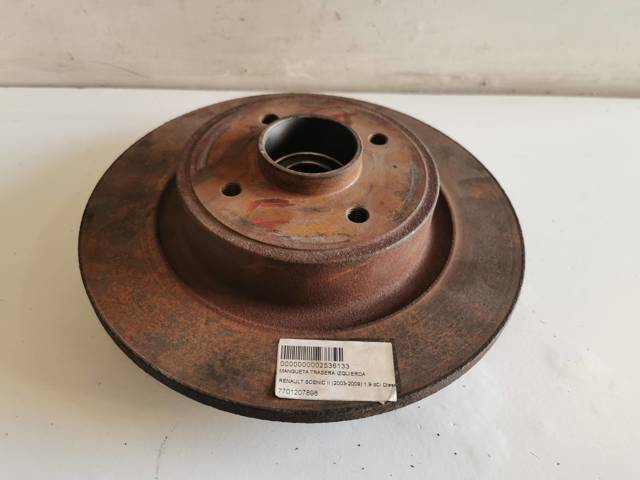 Frenos traseros 7701207898 RENAULT