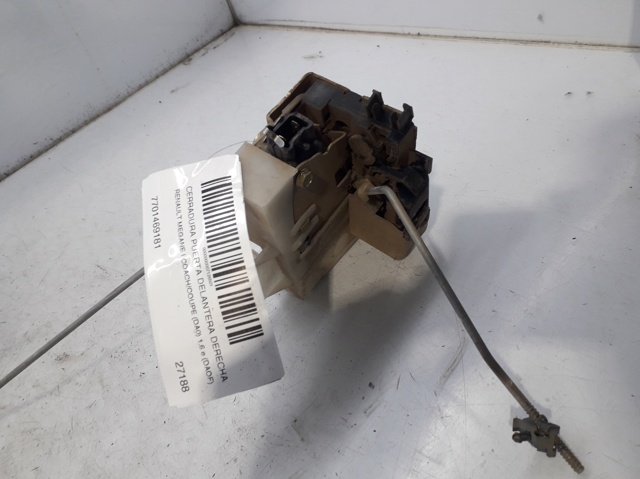 RENAULT 7701469181 Cerradura de puerta delantera derecha  en stock Salamanca
