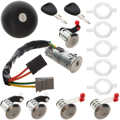 Bombín de cerradura de puerta delantera 7701470944 RENAULT