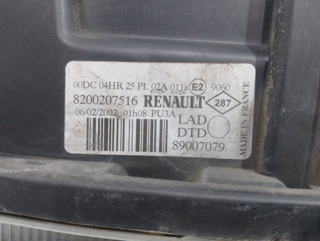 RENAULT 7701474501 Faro derecho  disponible España