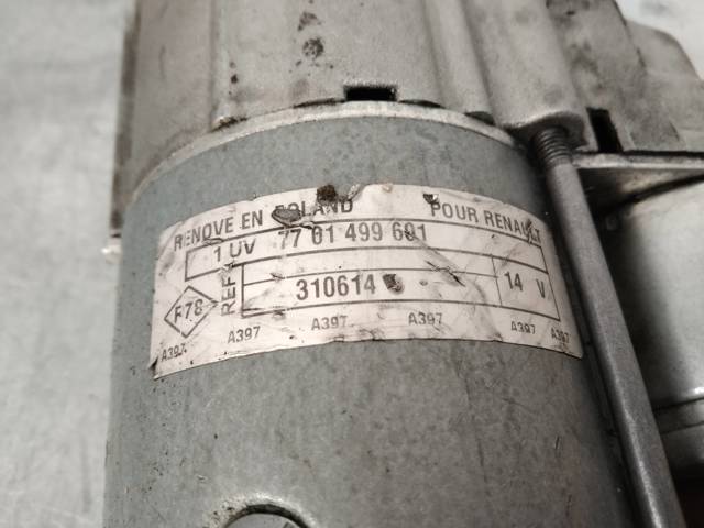 RENAULT 7701499601 Motor de arranque  en stock Valencia