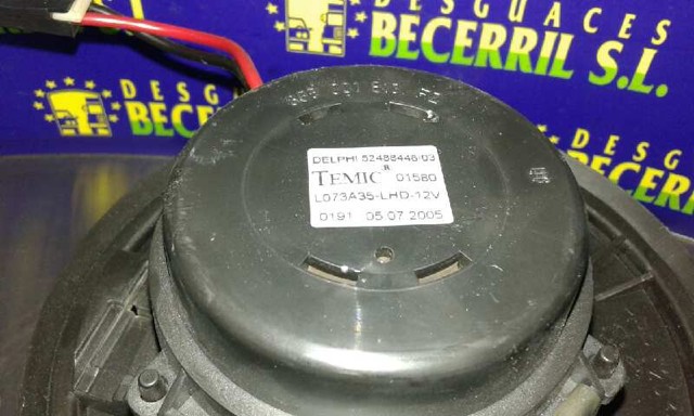 Motor eléctrico, ventilador habitáculo Alfa Romeo 147 937