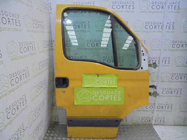 Puerta delantera derecha para renault mascott caja/chasis  mascott (2004-2009) fg 150. 35/55/65 cabina individual zd3a608 7751474637