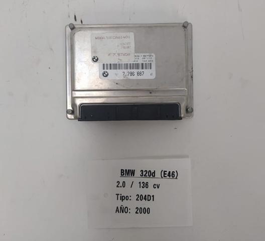7786887 BMW Unidad de control del motor (ECU)  disponible Ourense