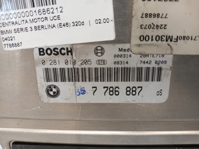 7786887 BMW ECU  en stock Córdoba