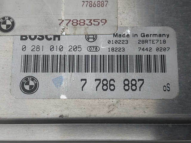 7786887 BMW ECU comprar Madrid