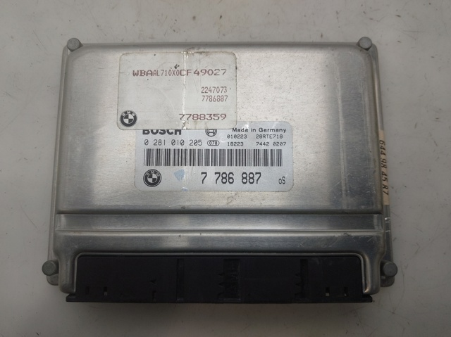 7786887 Unidad de control del motor (ECU)  disponible Burgos