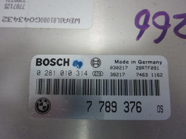 7789376 BMW Unidad de control del motor (ECU)  comprar en Jaén