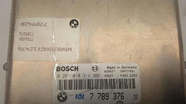 7789376 BMW ECU comprar Bilbao