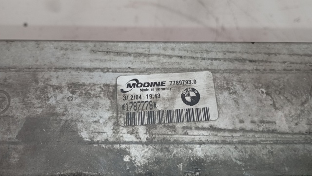 BMW 77897930 Intercooler  disponible Lugo