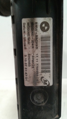 BMW 780153703 Radiador  en stock Salamanca