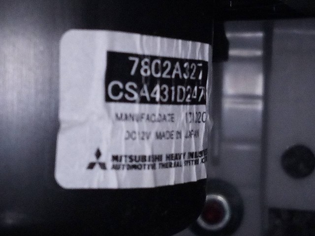Ventilador calefaccion para mitsubishi asx 1.6 mivec 4a92 7802A327