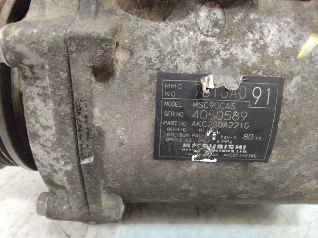 Compresor ac 7813A091 PEUGEOT