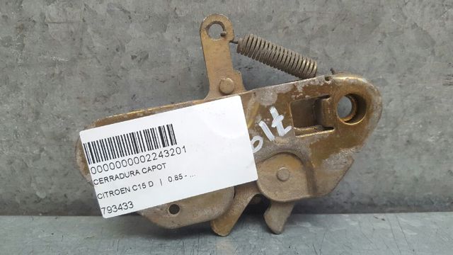 Cerradura de capó para Peugeot 405 15E