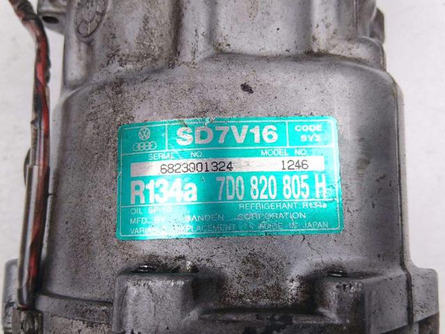 VAG 7D0820805H Compresor de aire acondicionado  disponible Valladolid