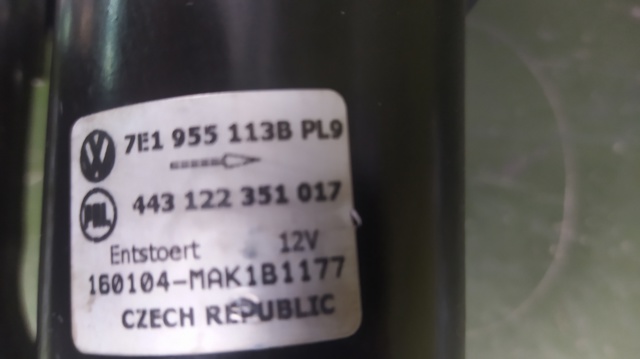 VAG 7E1955113B Motor del limpiaparabrisas  comprar en Albacete